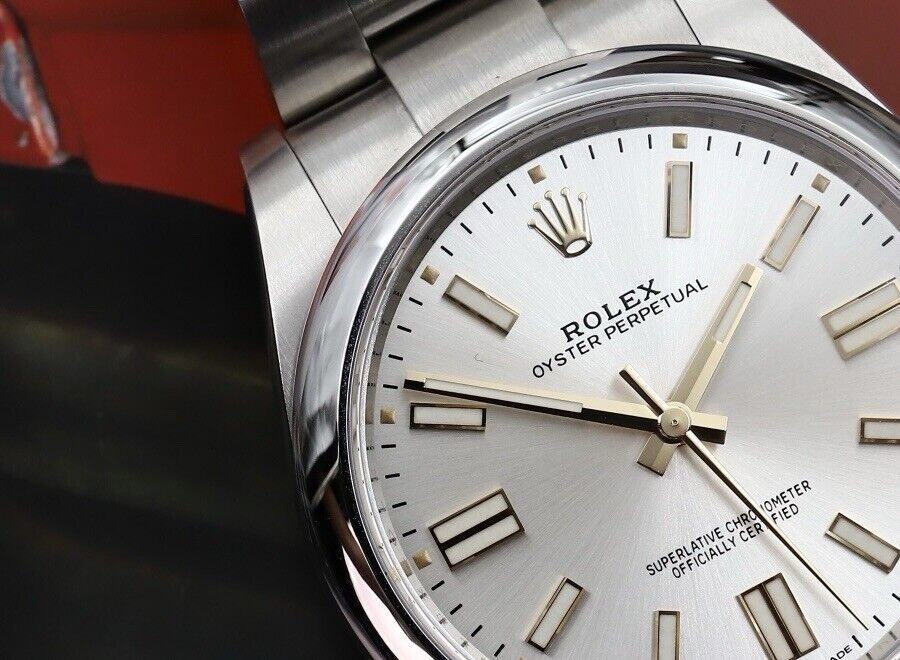 Rolex Oyster Perpetual 41 OP41 Silver Dial 124300 – 2023