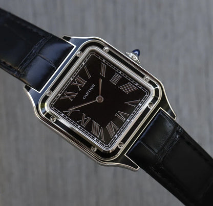 Cartier Santos Dumont Black Lacquer WSSA0046 - 2024