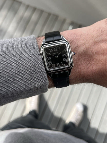 Cartier Santos Dumont Black Lacquer WSSA0046 - 2024