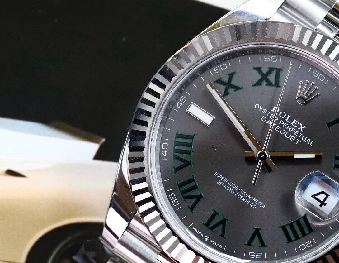 Rolex Datejust 41 DJ41 Wimbledon Dial on Jubilee 126334 – 2021