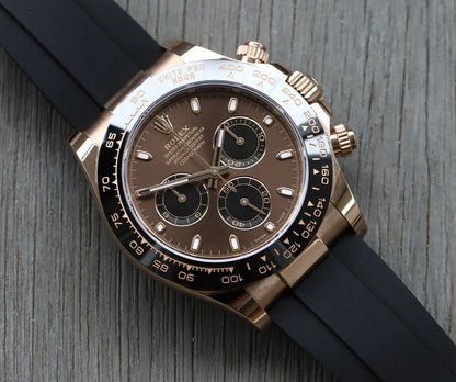 Rolex Daytona Everose Gold Oysterflex Chocolate Dial 116515LN - 2021