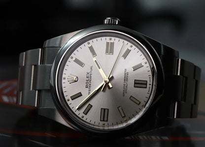 Rolex Oyster Perpetual 41 OP41 Silver Dial 124300 – 2023