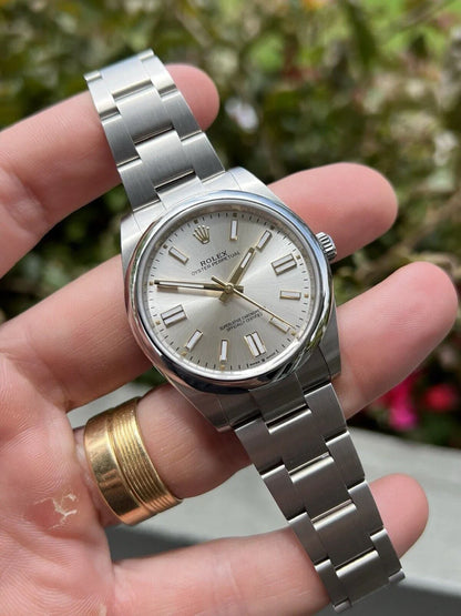 Rolex Oyster Perpetual 41 OP41 Silver Dial 124300 – 2023