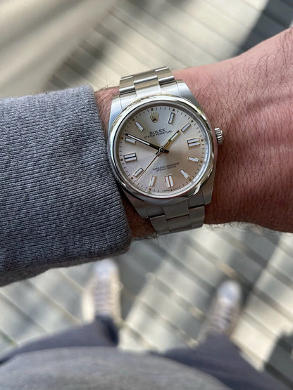 Rolex Oyster Perpetual 41 OP41 Silver Dial 124300 – 2023
