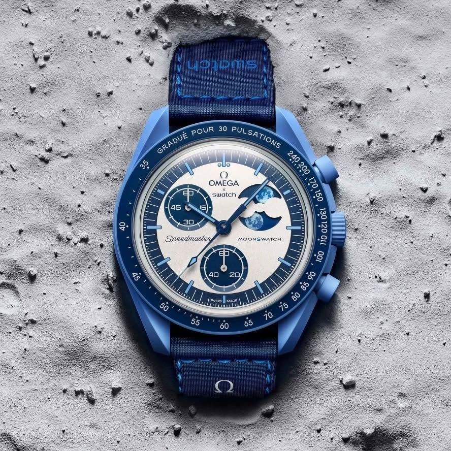 OMEGA x SWATCH MOONSWATCH – MISSION TO THE SUPER BLUE MOONPHASE