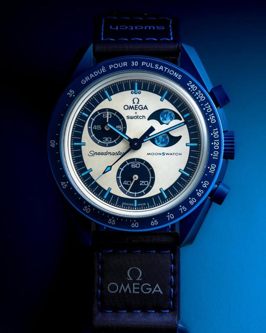 OMEGA x SWATCH MOONSWATCH – MISSION TO THE SUPER BLUE MOONPHASE