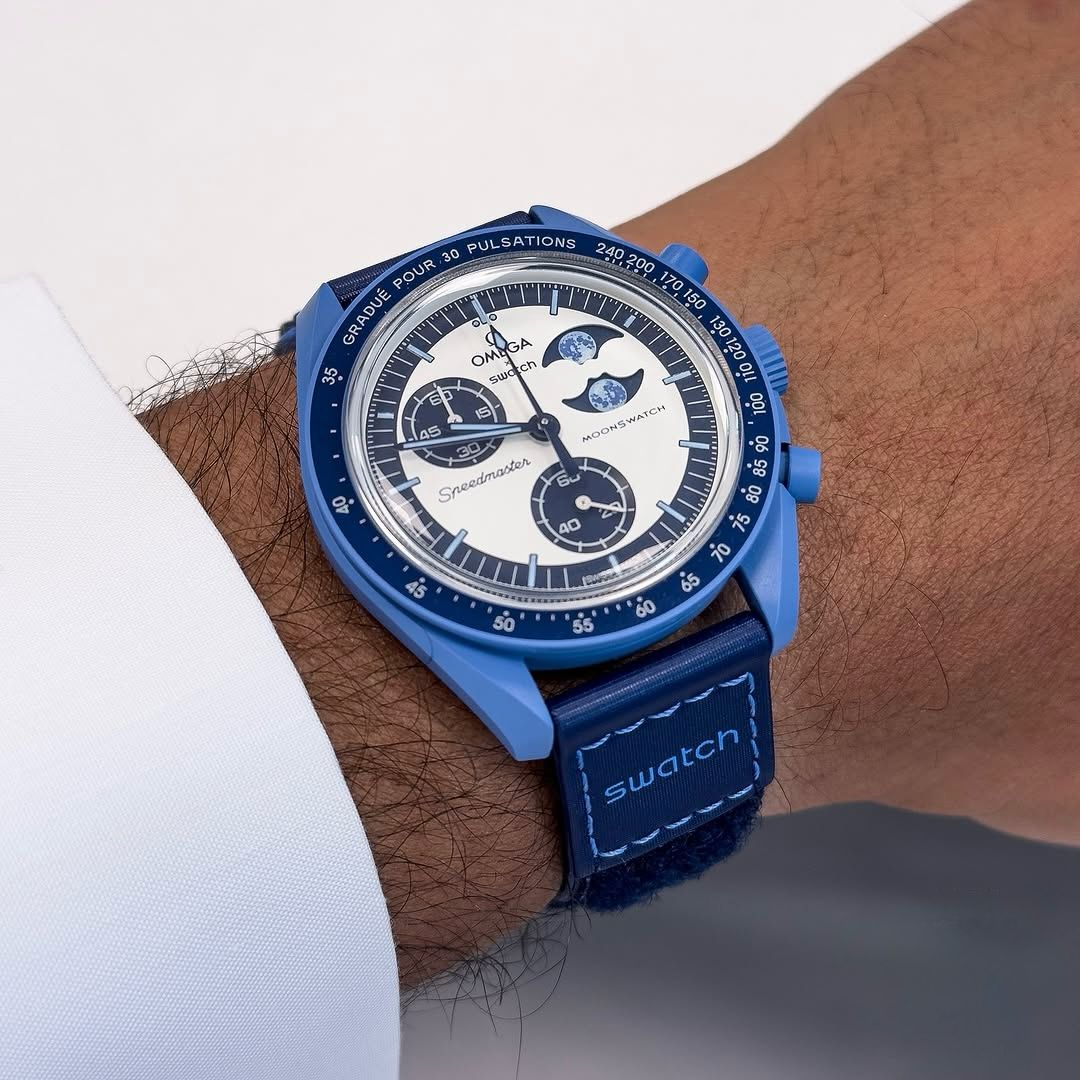 OMEGA x SWATCH MOONSWATCH – MISSION TO THE SUPER BLUE MOONPHASE