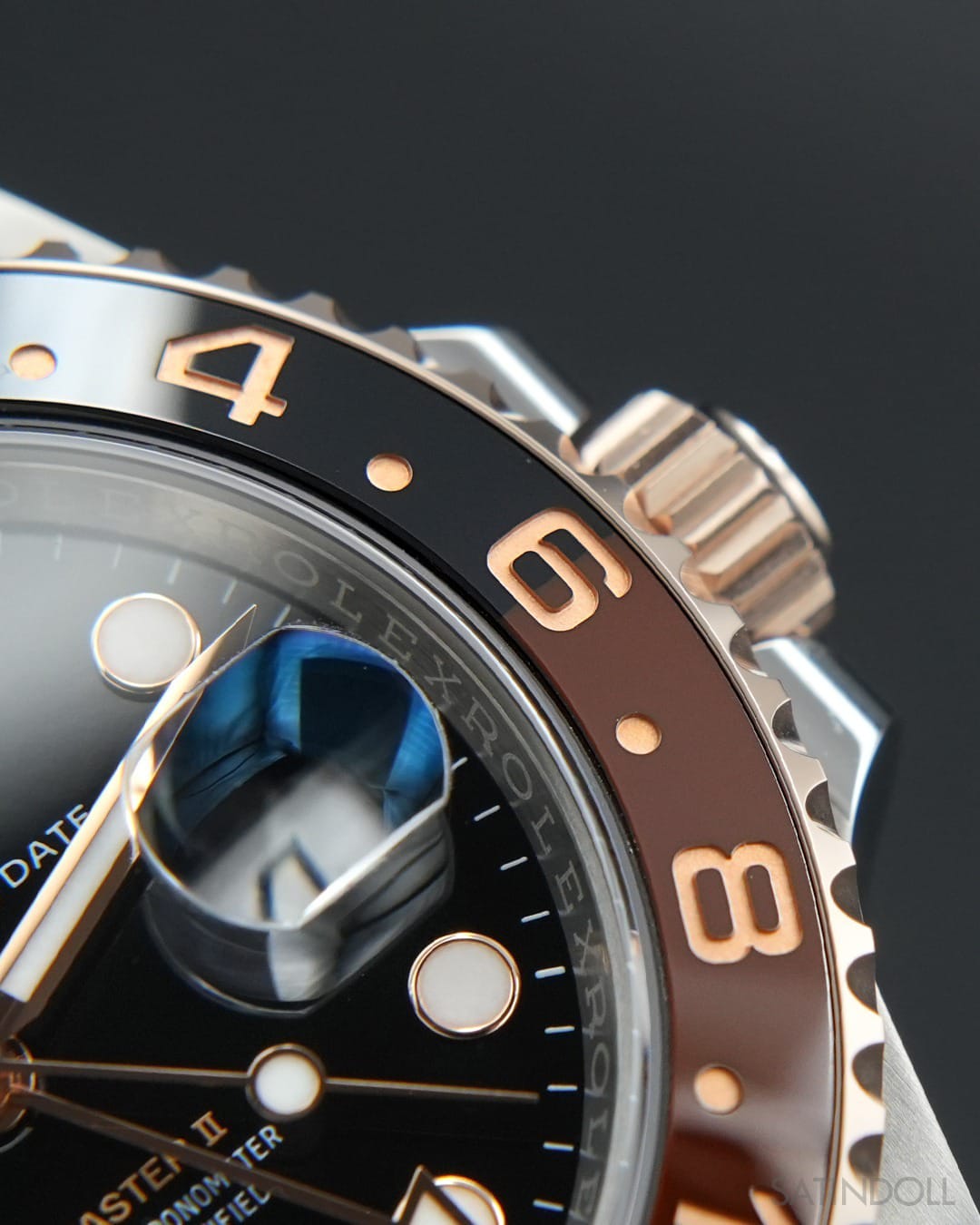 Rolex GMT Master 2 Back again with a latest Upgrade, 2024 ever rose edition comes with New 3 Link Stainless Steel bracelet.